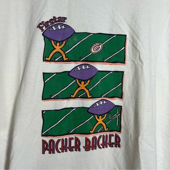 Vintage Green Bay Packers T-Shirt - Picture 3 of 5